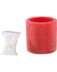 3 Photophores en cire ''Cylind Red''