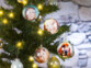 8 boules de Noël personnalisables avec une photo