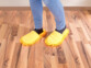 2 paires de chaussons de nettoyage - Taille 36-39 (S)