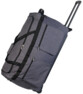 Grand sac de voyage gris XCase sur roulettes avec poignée télescopique