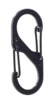 Crochet en S noir compatibles avec filets à bagages standards