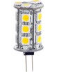 Ampoule 18 LED SMD G4 blanc chaud