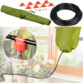 systeme d'irrigation complet compte gouttes pour 8 pots de fleurs avec reservoir eau 11 litres pour irrigation en vacances