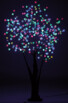 Arbre à LED, 180 cm avec 336 fleures lumineuses multicolores - IP44