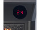 Chauffage soufflant infrarouge 1500 W  LV-480.ir. Écran LED pour voir directement tous les réglages