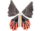 24 papillons géants en papier