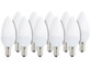 10 ampoules bougies LED E14 - 3 W - 250 lm - Blanc chaud