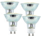 4 Ampoules LED GU10 - Blanc chaud 