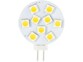 4 ampoules LED SMD à culot G4 - Blanc - 1,8 W