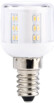 4 mini ampoules LED E14 360° - 3 W - 260 lm - Blanc chaud