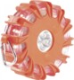 Avertisseur de danger magnétique à LED - Orange