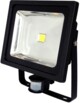 Projecteur étanche à LED avec capteur PIR Noir - 50 W