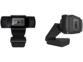 Une webcam USB Full HD Somikon avec double micro stéréo intégré.