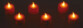 12 bougies plates à LED effet flamme scintillante