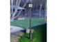 lampadaire de jardin 200cm solaire avec lumière automatique