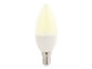 pack 4 Ampoules bougie LED E14 B35 480 lm 270° A+ 6 W blanc lumière du jour luminea