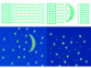 étoiles planètes et lune phosphorescentes et autocollantes pour décoration par Infactory