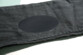 10 patchs thermocollants en coton - coloris noir