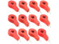 Lot de 12 épingles en motif point de localisation.