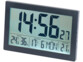 Horloge radio-pilotée XL Infactory vue de trois quart gauche.