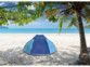 parasol de plage tente protection UV 50+