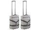 2 sacs de voyage pliables 44 L avec fonction trolley et poignée télescopique