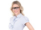Clip sur-lunettes anti lumière bleue + UV 400  
