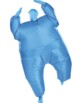 Costume gonflable monochrome - bleu