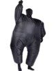 Costume gonflable monochrome - noir