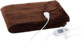 couverture chauffante avec minuterie en matiere polaire couleur brun chocolat wilson & gabor 130 x 180 cm