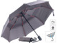 Parapluie à revêtement Teflon 210 T résistant au vent jusqu'à 140 km/h Carlo Milano