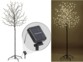 2 arbres lumineux solaires 150 cm avec 200 bourgeons LED