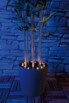 decoration lumineuse led circulaire pour pots de fleurs géants lunartec