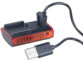 Lampe de sécurité à LED rouge avec câble de chargement USB