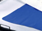 2 sur-matelas rafraîchissants - 90 x 90 cm - Bleu