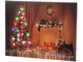 Tableau lumineux à LED couleur changeante "Noël" 50 x 38 cm