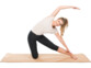 Tapis de yoga antidérapant en liège naturel 1m70