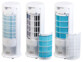 Ventilateur colonne avec rafraîchisseur et humidificateur VT-520. Filtre à poussière : filtre la saleté et les particules de poussière de l'air