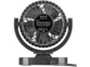 Ventilateur auto 12V 3W PEARL vue frontale avec grille de protection et plaque signalétique CE