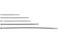 Collier de serrage dimensiosn des tailles:100 x 2,5 mm, 140 x 2,5 mm, 160 x 2,5 mm, 200 x 3,6 mm, 300 x 3,6 mm