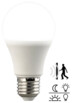 3 ampoules LED avec capteurs de mouvement et d'obscurité 10 W - Blanc du Jour