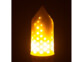 4 ampoules LED effet flamme E14 / 5 W / 304 lm