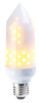 4 ampoules LED effet flamme E27 / 5 W / 304 lm / A+