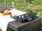 Barbecue et gril de table électrique avec plateau amovible, 2000 W