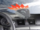 Système de chauffe et de ventilation de parebrise fixé sur le tableau de bord d'une voiture