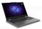 Ordinateur portable gaming à clapet Lenovo LOQ 15IAX9 de biais avec écran Full HD 15,6" allumé