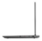 Vue côté droit du PC portable Lenovo LOQ ouvert avec prise jack, port USB-C, port USB-A et bouton pour cache électronique de webcam