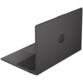 Arrière du boîtier coloris argent cendré foncé du PC portable HP ouvert
