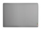 Vue du dessus du boîtier en plastique ABS coloris gris arctique du PC Lenovo