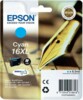 Cartouche originale Epson ''T163240'' N°16XL Stylo plume cyan